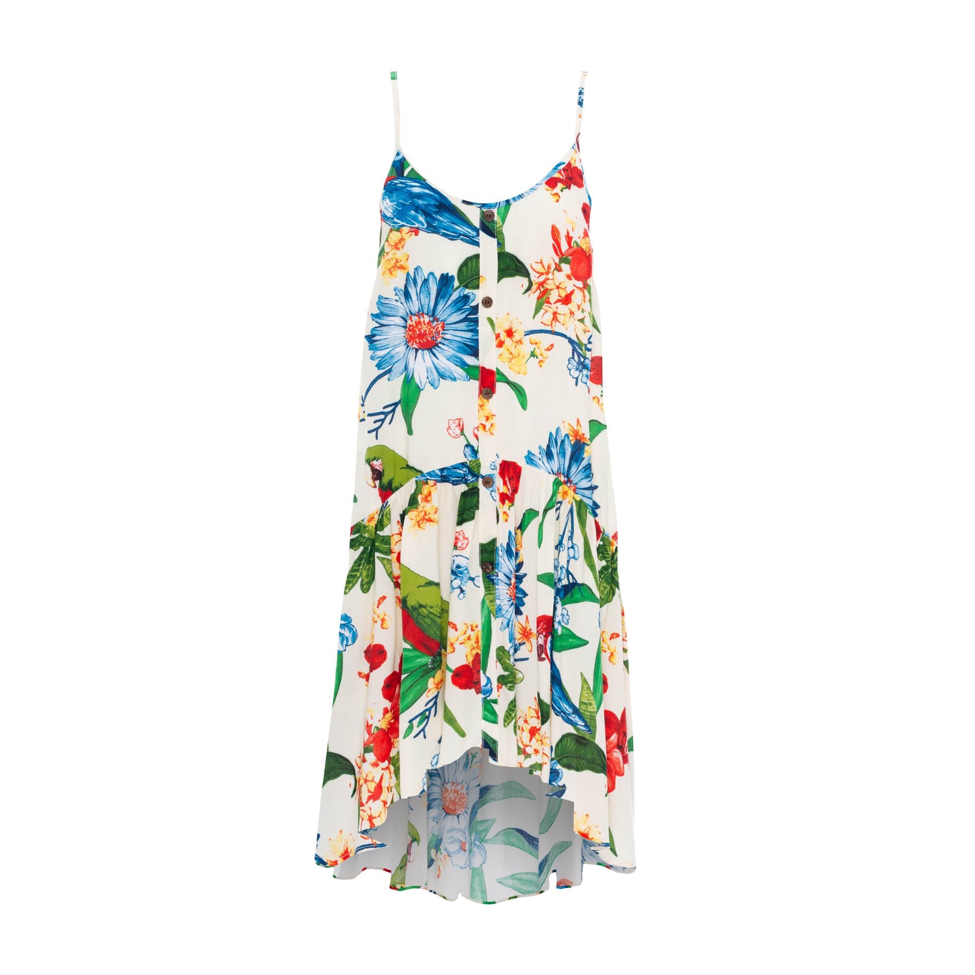 dresses, womens Jasmine, Tropical, Eco Rayon Mini Dress
