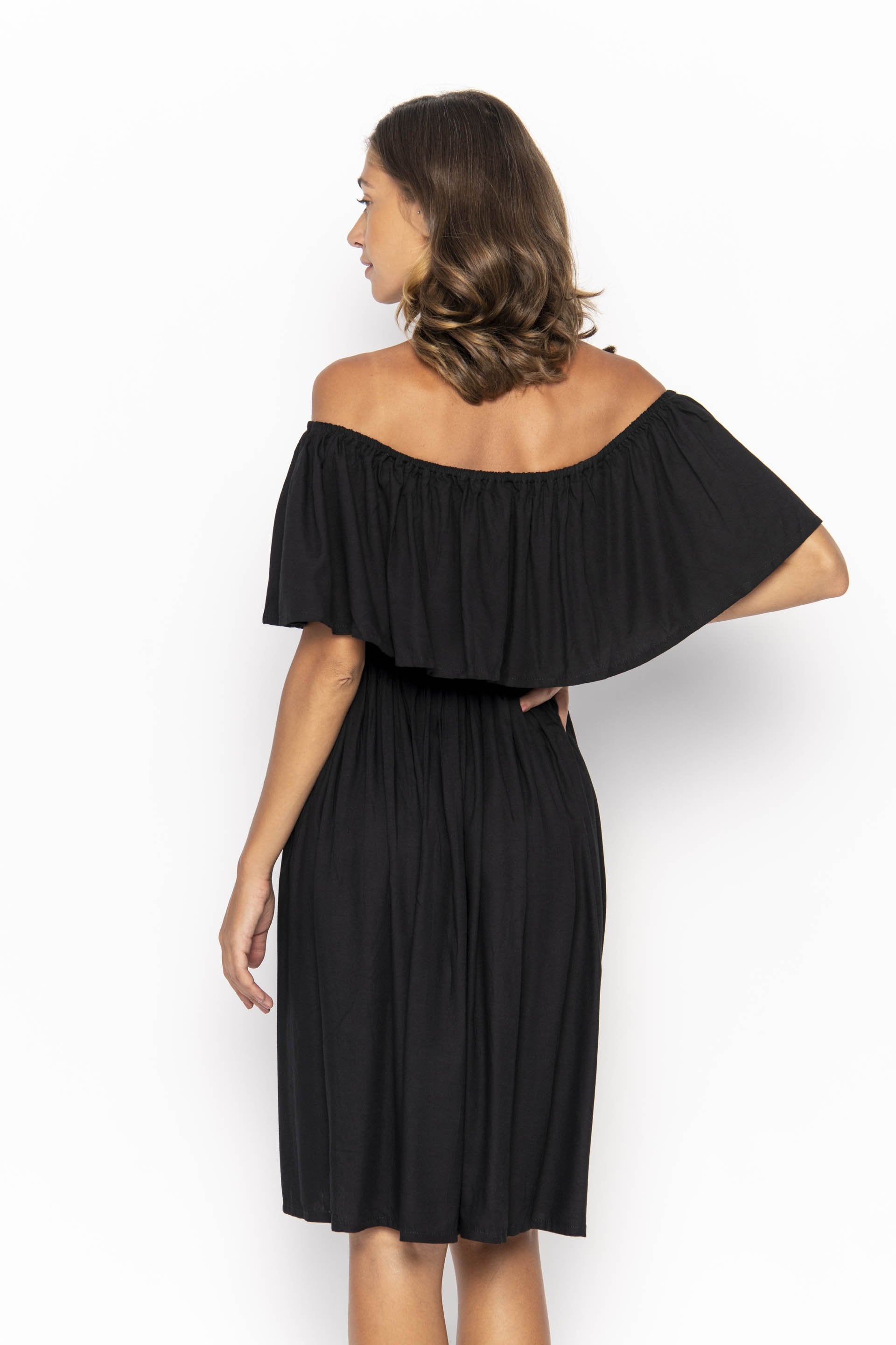 clothing wholesale, mini dress, wholesale, women wholesale Safia, Plain, Eco Rayon Mini Dress, Wholesale