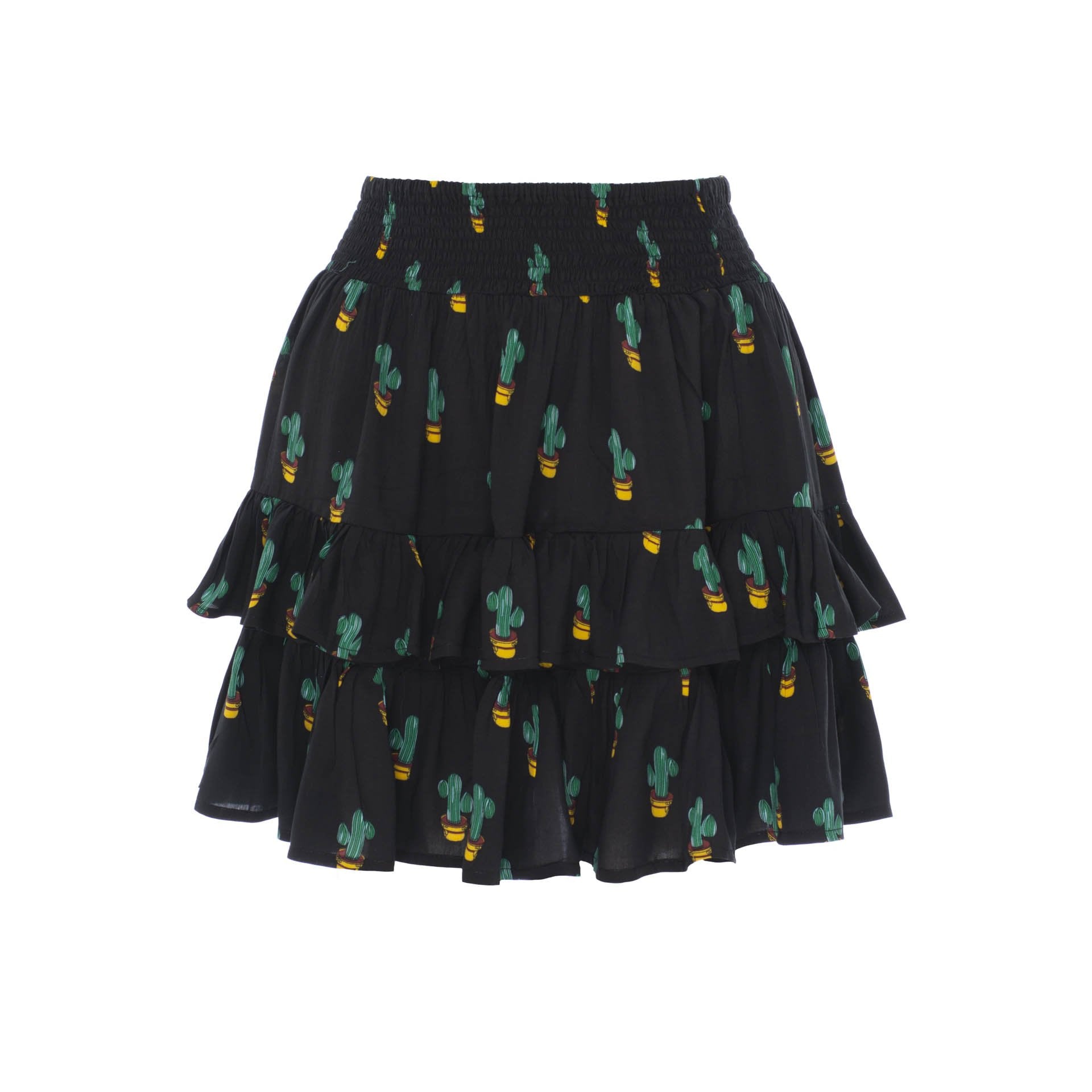 bottom, clothing wholesale, wholesale, women wholesale Rumble, Tropical, Eco Rayon Mini Skirt, Wholesale