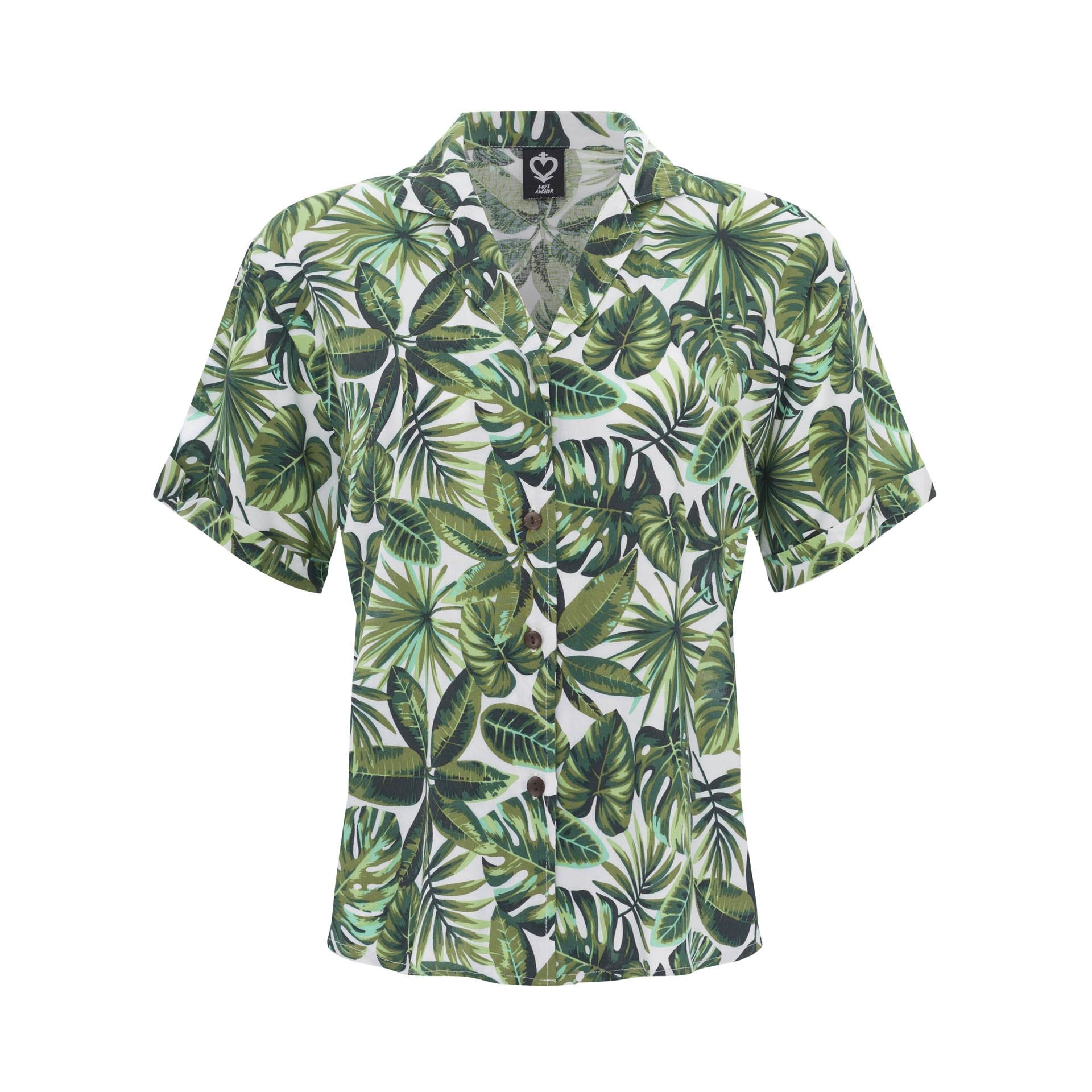 clothing wholesale, tops, wholesale, women wholesale Women's Short Sleeve Shirt, Tropical, Eco Rayon, Wholesale