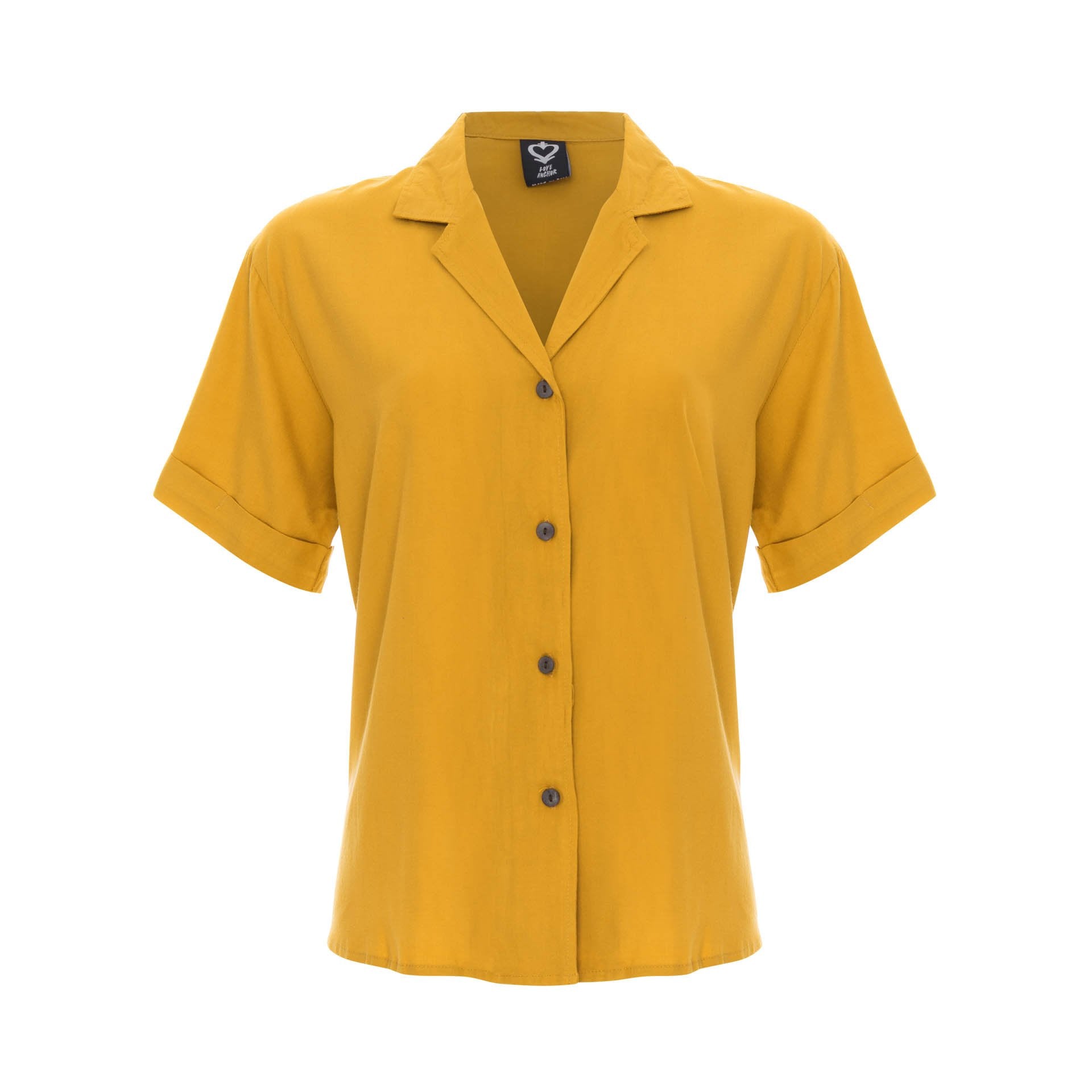 tops, womens Women's Short Sleeve Shirt, Plain, Eco Rayon