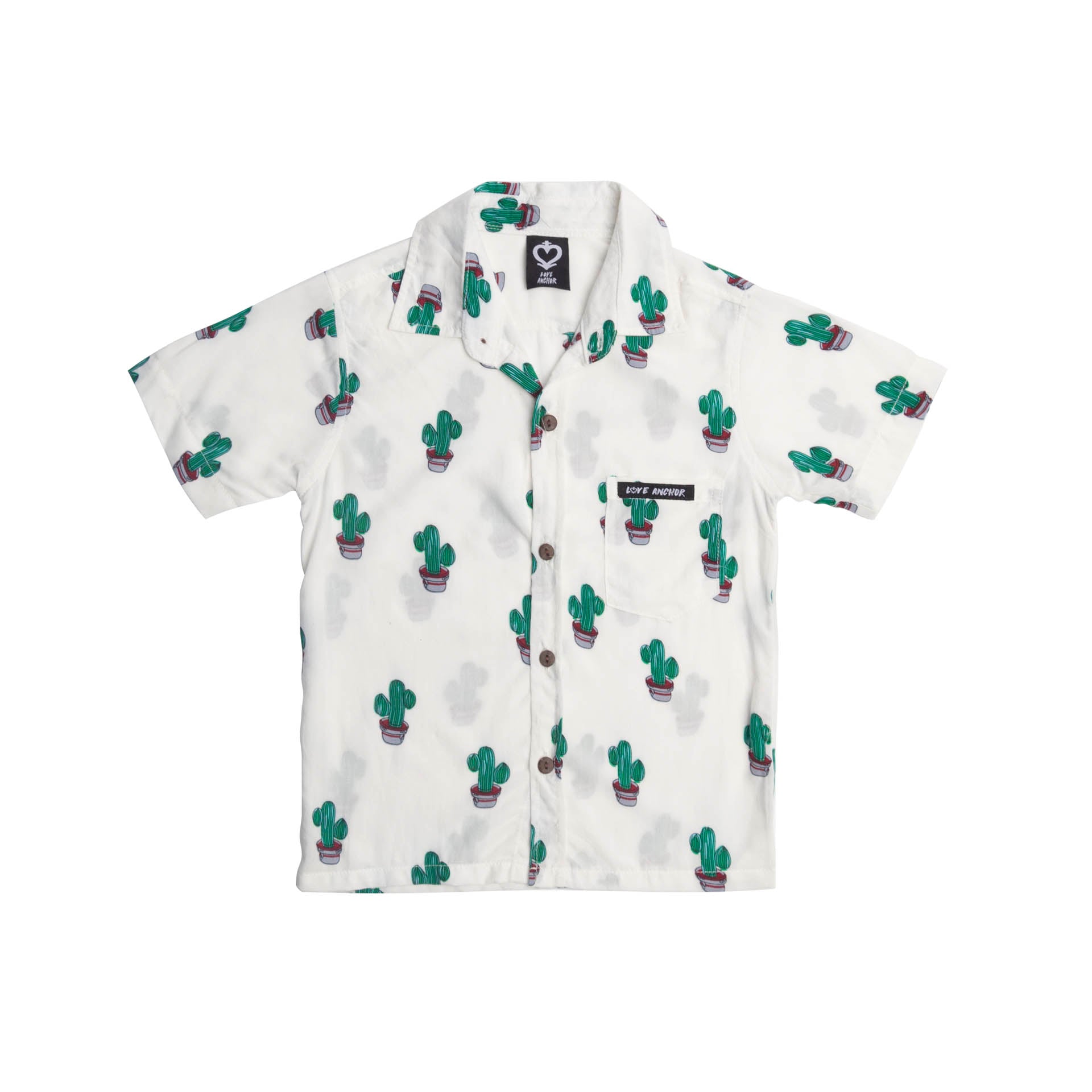 kids, top Kids Top Tropical Shirt Motif
