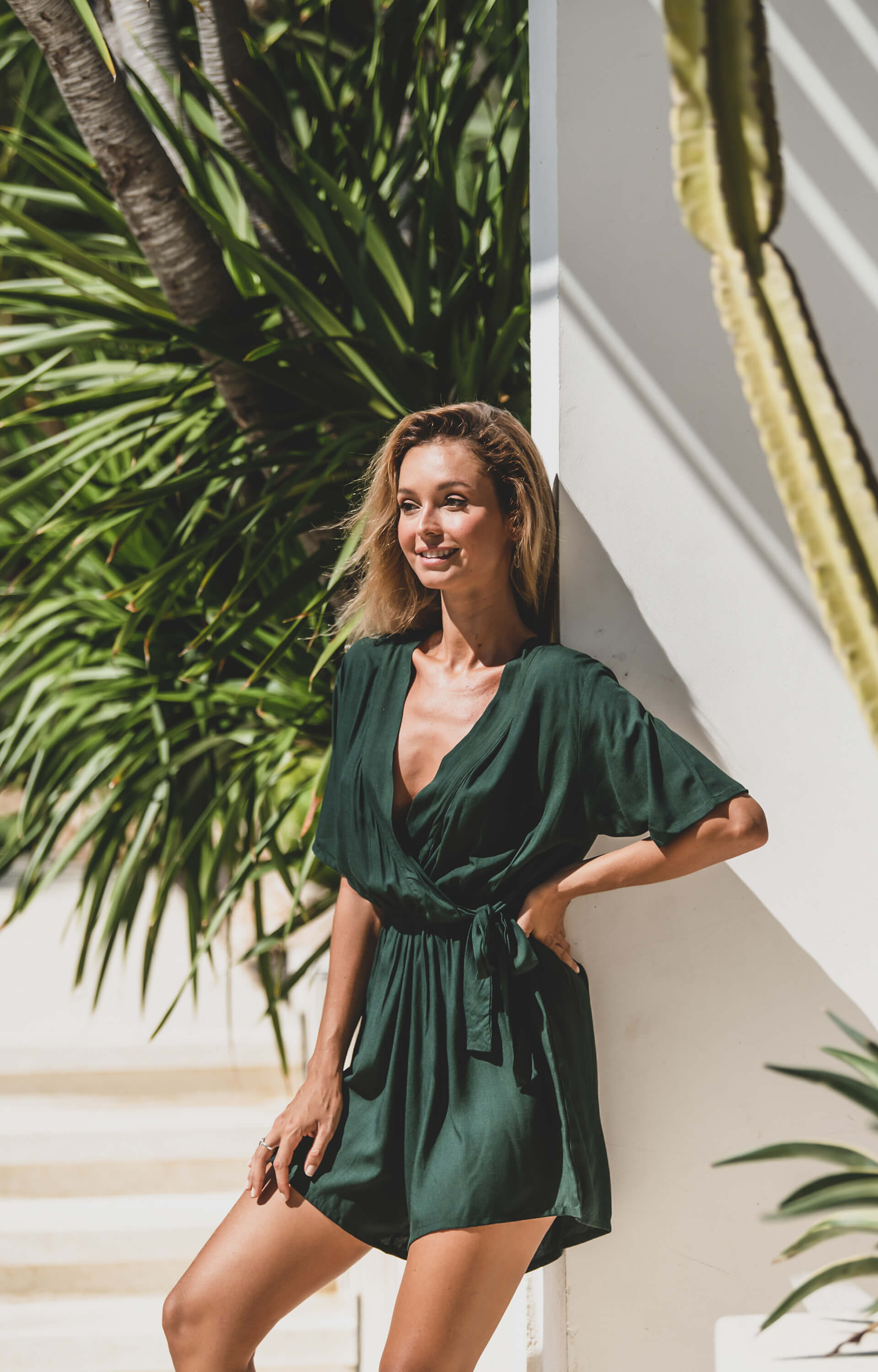 clothing wholesale, jumpsuits, wholesale, women wholesale Kataya, Plain, Mini Eco Rayon Playsuit, Wholesale