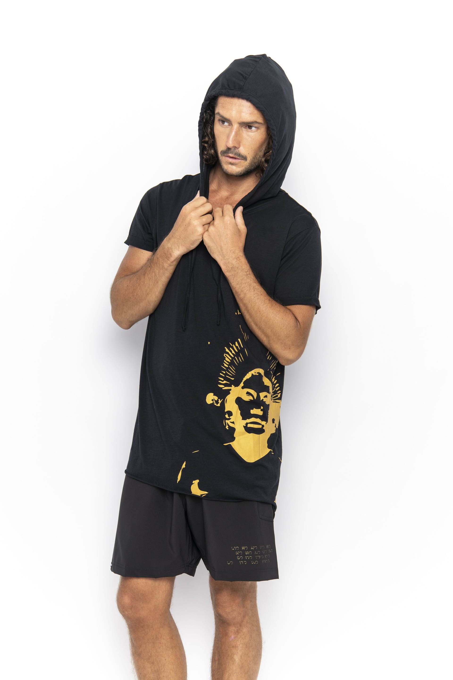 hoodie, men, tops Princess Gold, Plain, Eco Friendly Men's Organic Cotton Hoodie