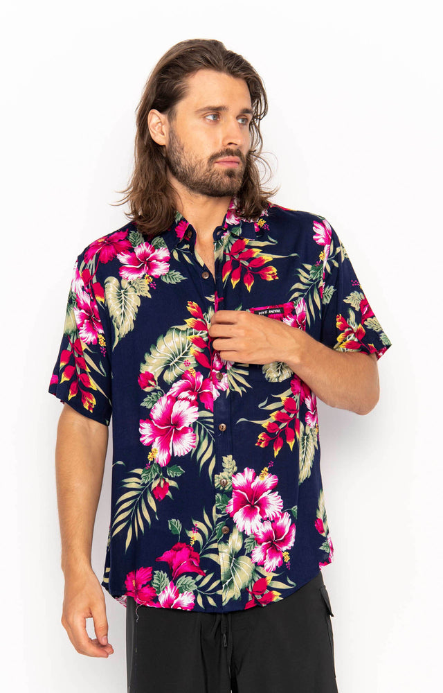 clothing wholesale, men wholesale, shirt, wholesale Men's Tropical Shirt, Eco Rayon, Wholesale
