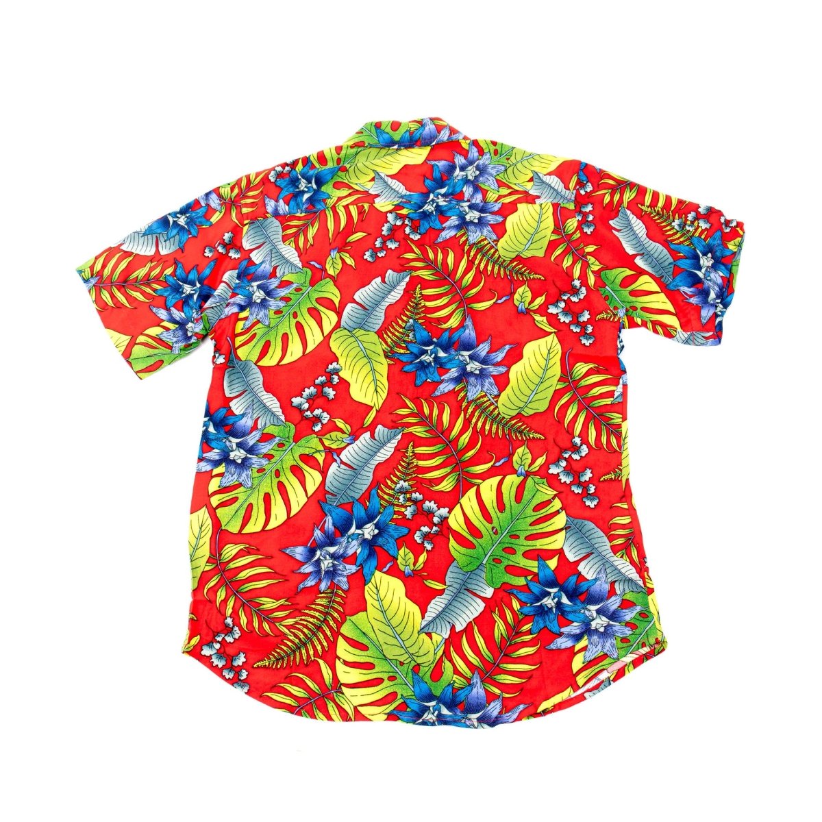 Mans Shirt Tropical 115 Red - Love Anchor Bali