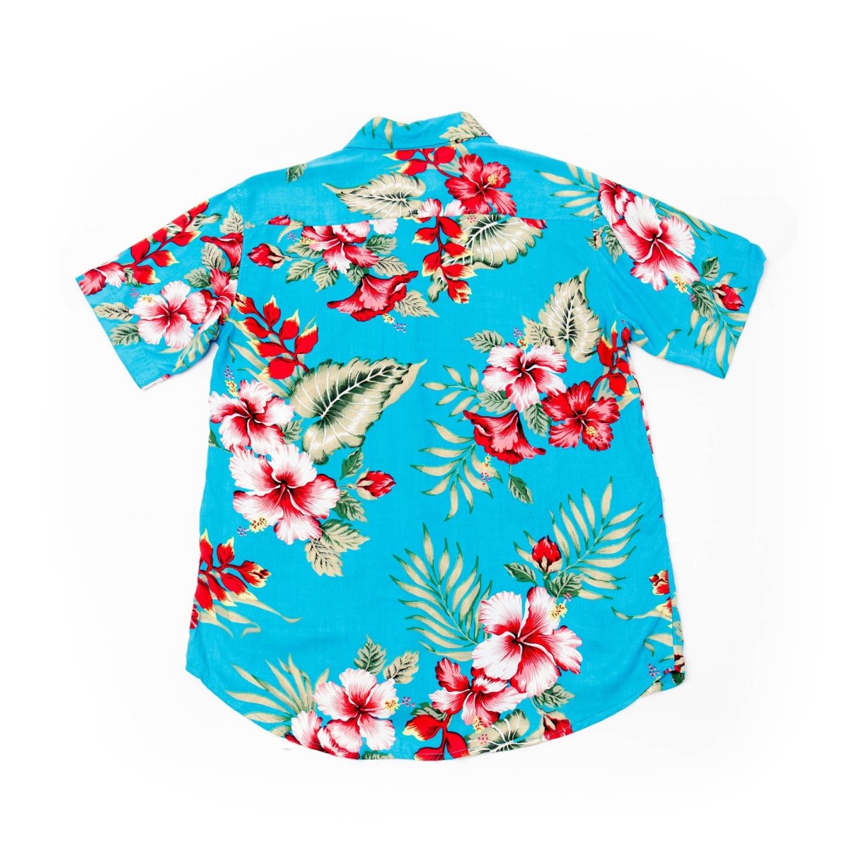 Mans Shirt Tropical 172 Blue - Love Anchor Bali