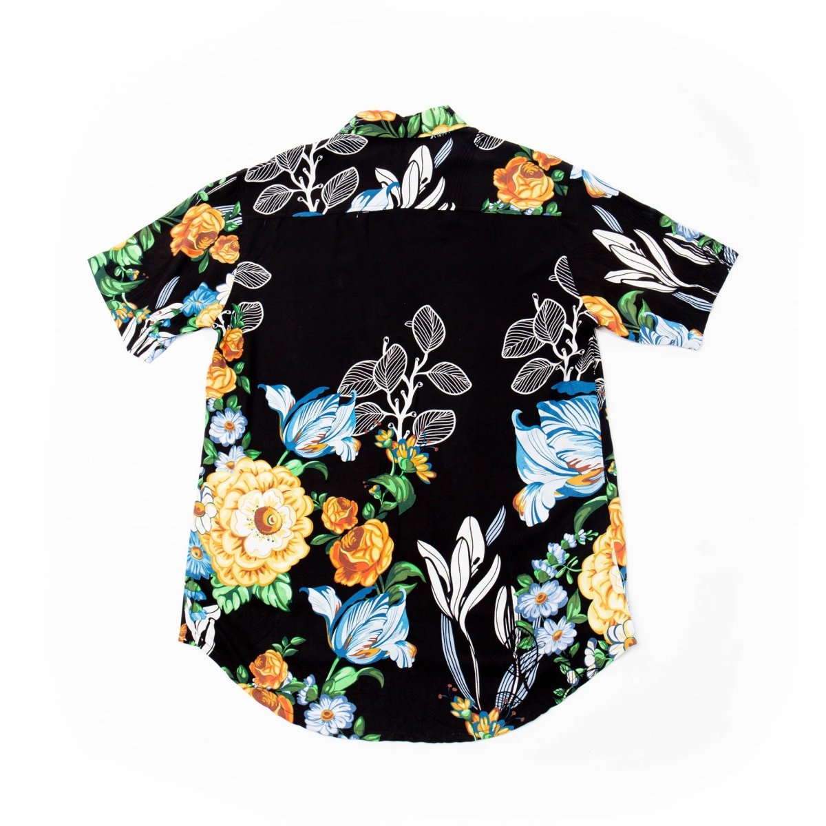 Mans Shirt Tropical 200 Black - Love Anchor Bali