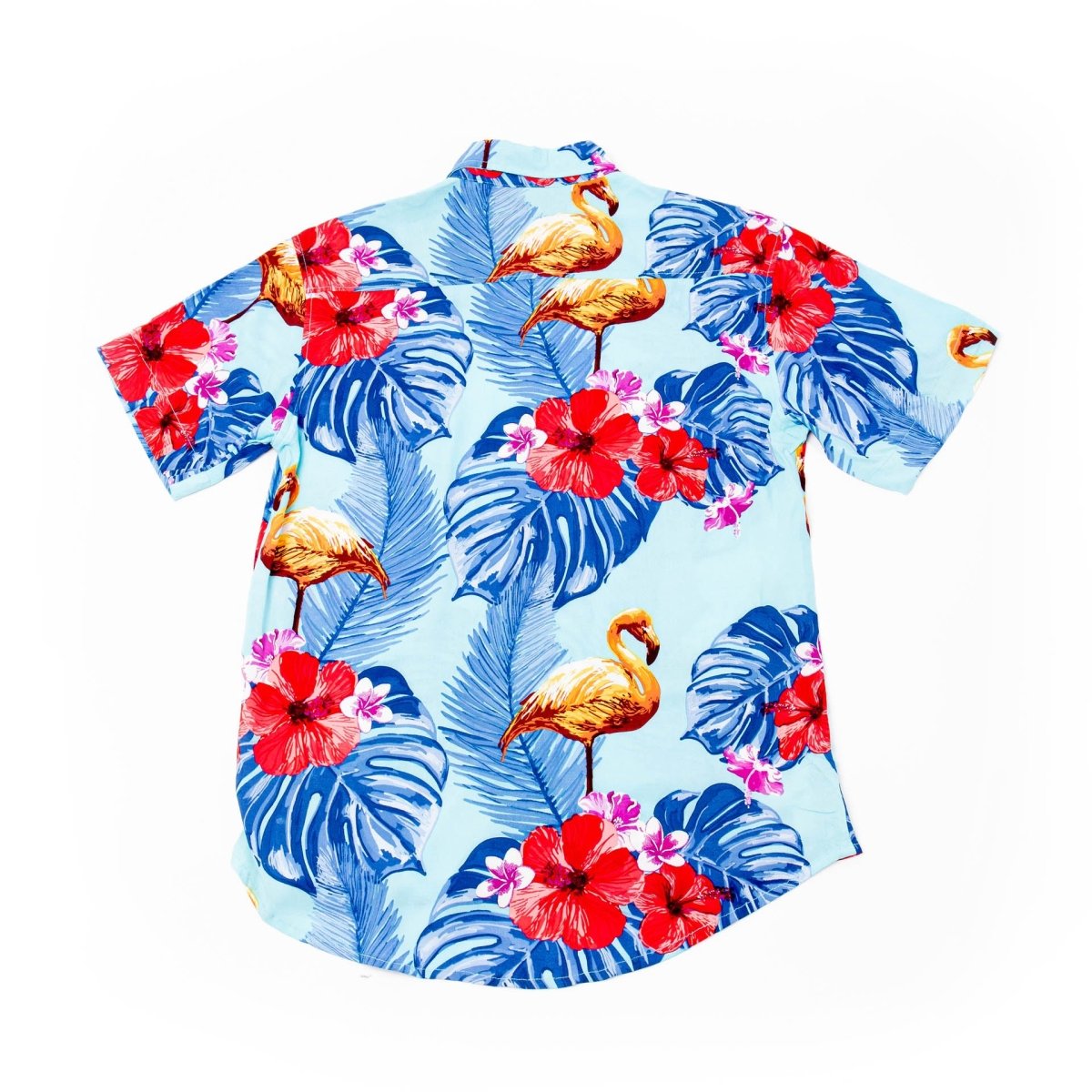 Mans Shirt Tropical 204 Blue - Love Anchor Bali