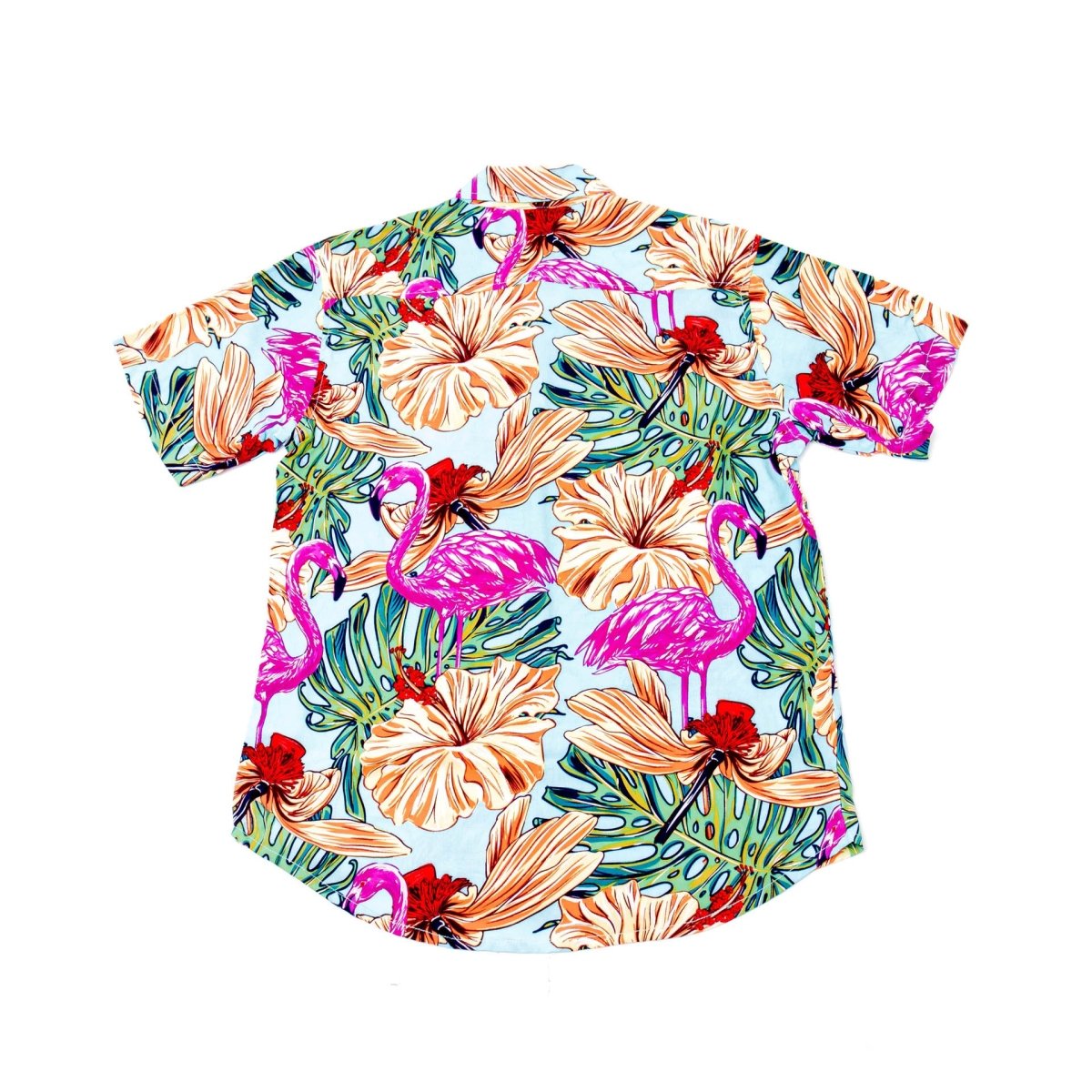 Mans Shirt Tropical 232 Blue - Love Anchor Bali