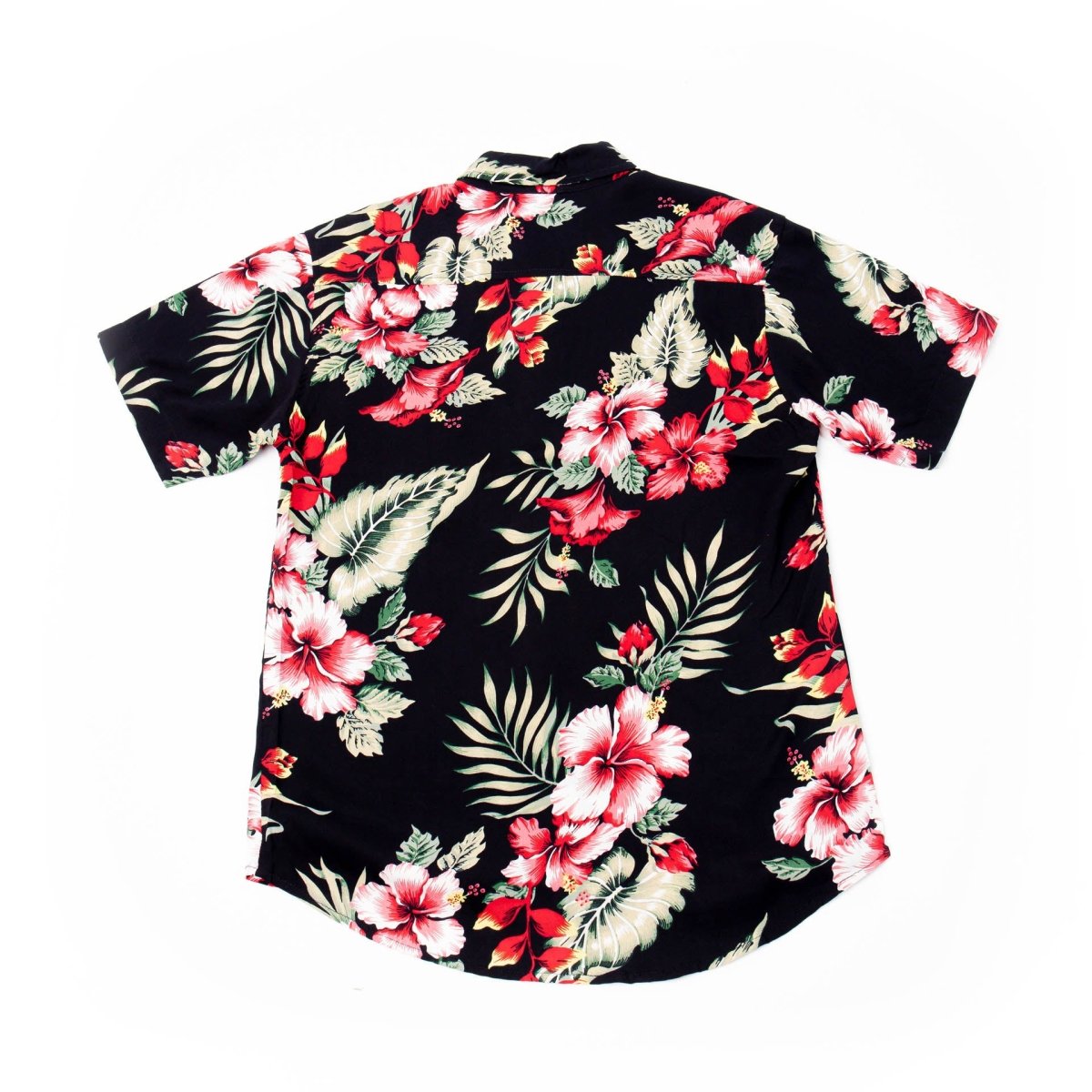 Mans Shirt Tropical 7 Black - Love Anchor Bali