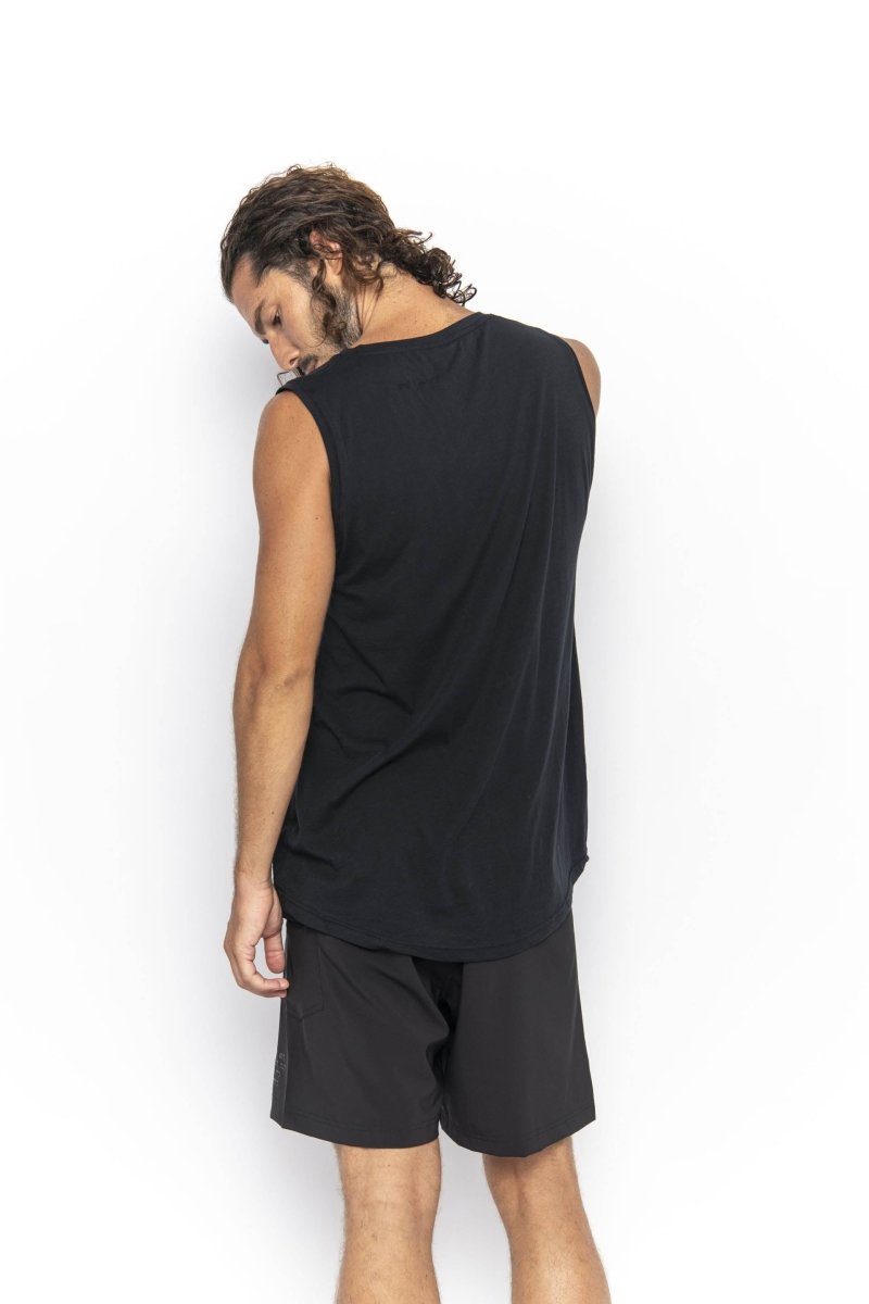 Men's LAC Singlet, Organic Cotton - Love Anchor Bali
