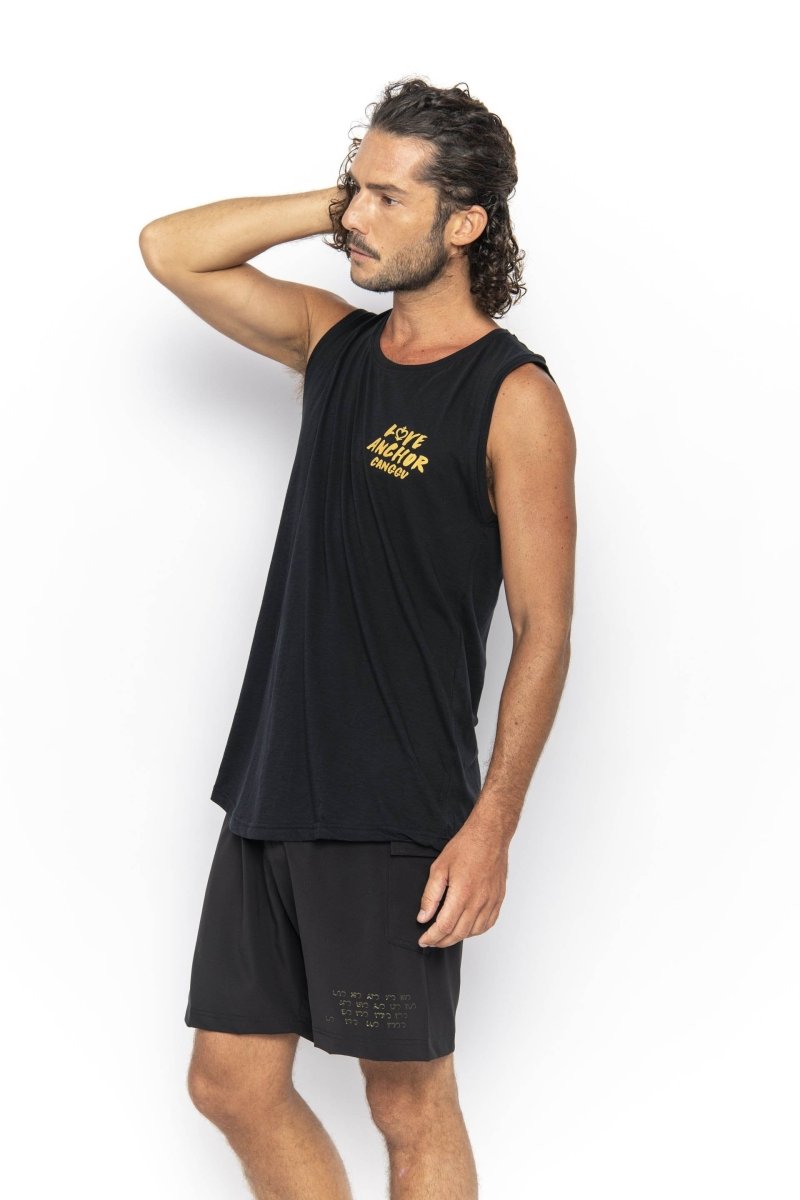 Men's LAC Singlet, Plain - Love Anchor Bali