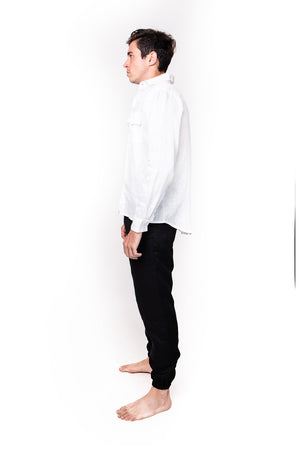 
                  
                    Gangga, Linen, Long Shirt
                  
                