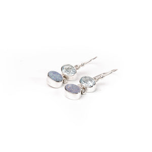 
                  
                    Earring Blue Topaz Opal
                  
                