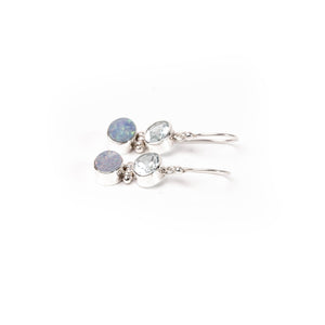 
                  
                    Earring Blue Topaz Opal
                  
                