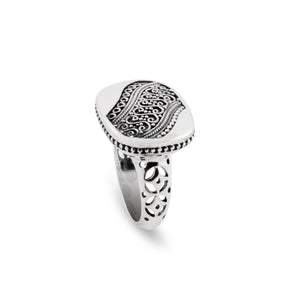 
                  
                    Batik Silver Ring
                  
                