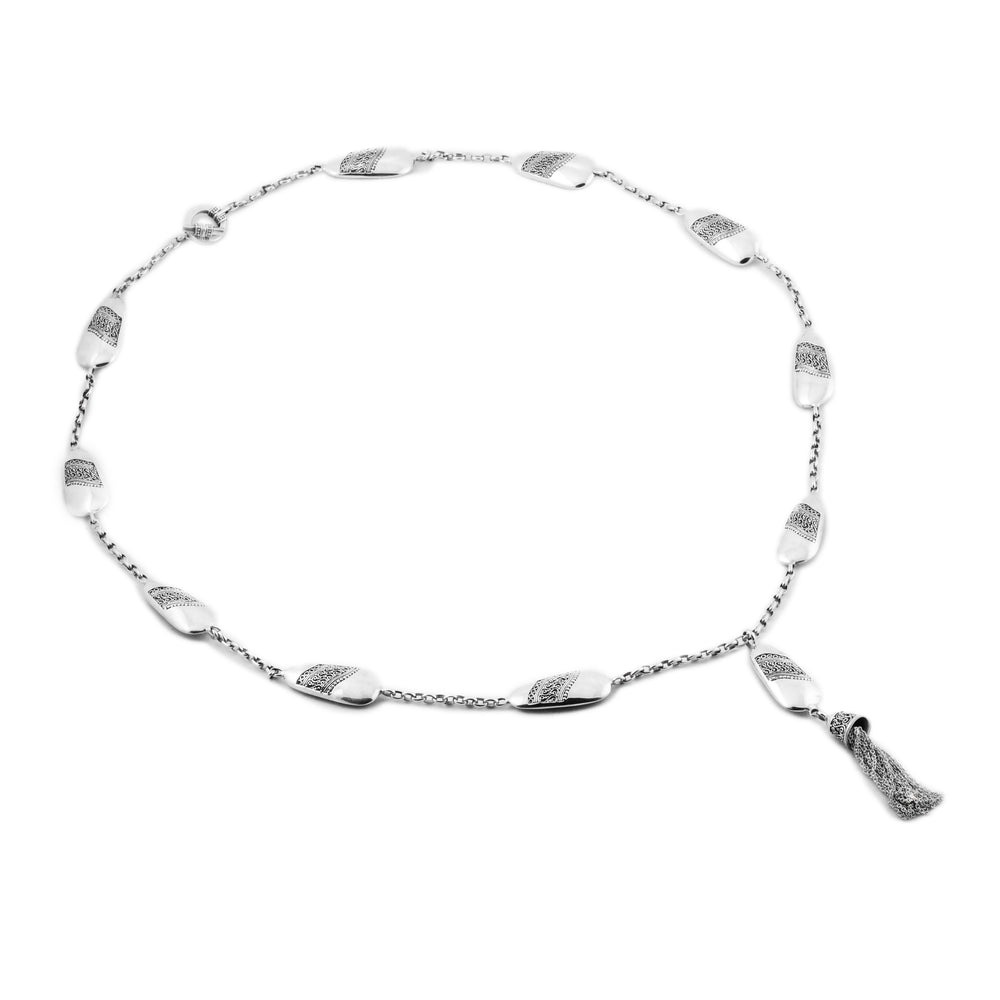 
                  
                    Batik Silver Necklace
                  
                