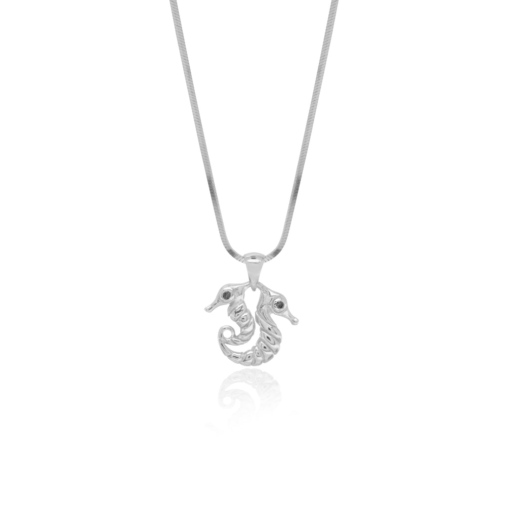 
                  
                    Pendant 2 Sea Horse Collection Rhodium
                  
                