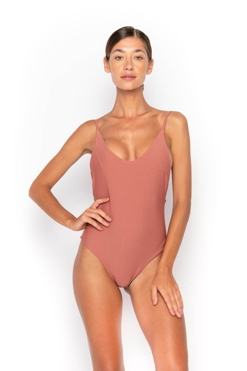 Adia, Reversible, Plain, Swimsuit - Love Anchor Bali