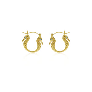 
                  
                    Hoop Earring Sea Horse Collection Gold 18K
                  
                