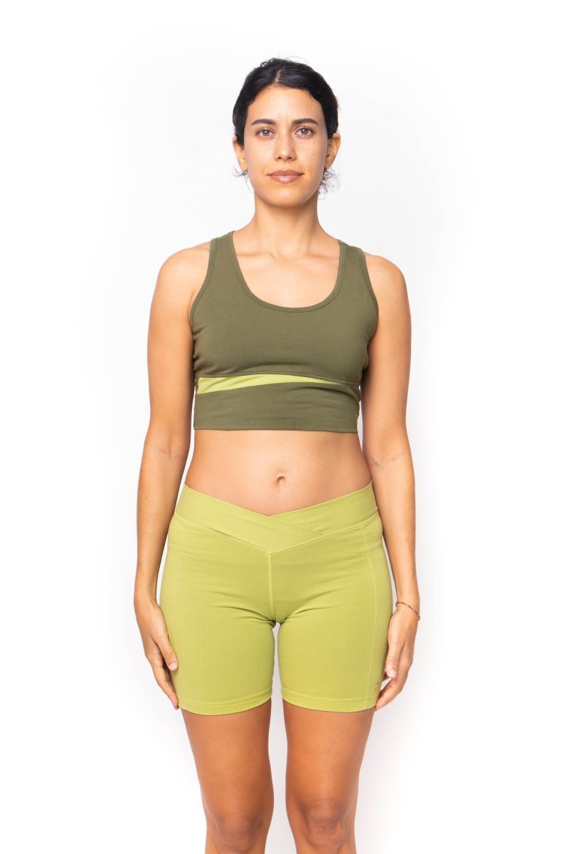 Aries, Bamboo Spandex, Top Sport Yoga - Love Anchor Bali
