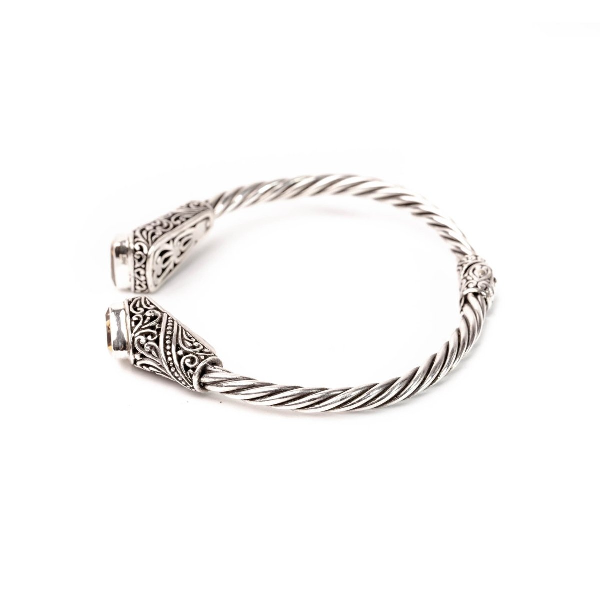 Banda Citrine Carving 02 - Love Anchor Bali