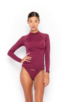 Bayou, Plain, Long Sleeve Rash Guard - Love Anchor Bali