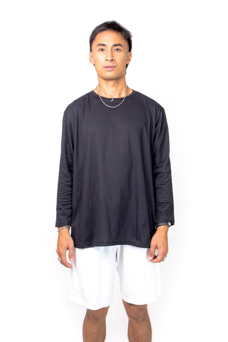 Berawa, Organic Cotton, Long Tee Shirt - Love Anchor Bali