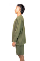 Berawa, Organic Cotton, Long Tee Shirt - Love Anchor Bali