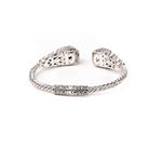 Bracelet Blue Topaz Two Tone Night Blue - Love Anchor Bali