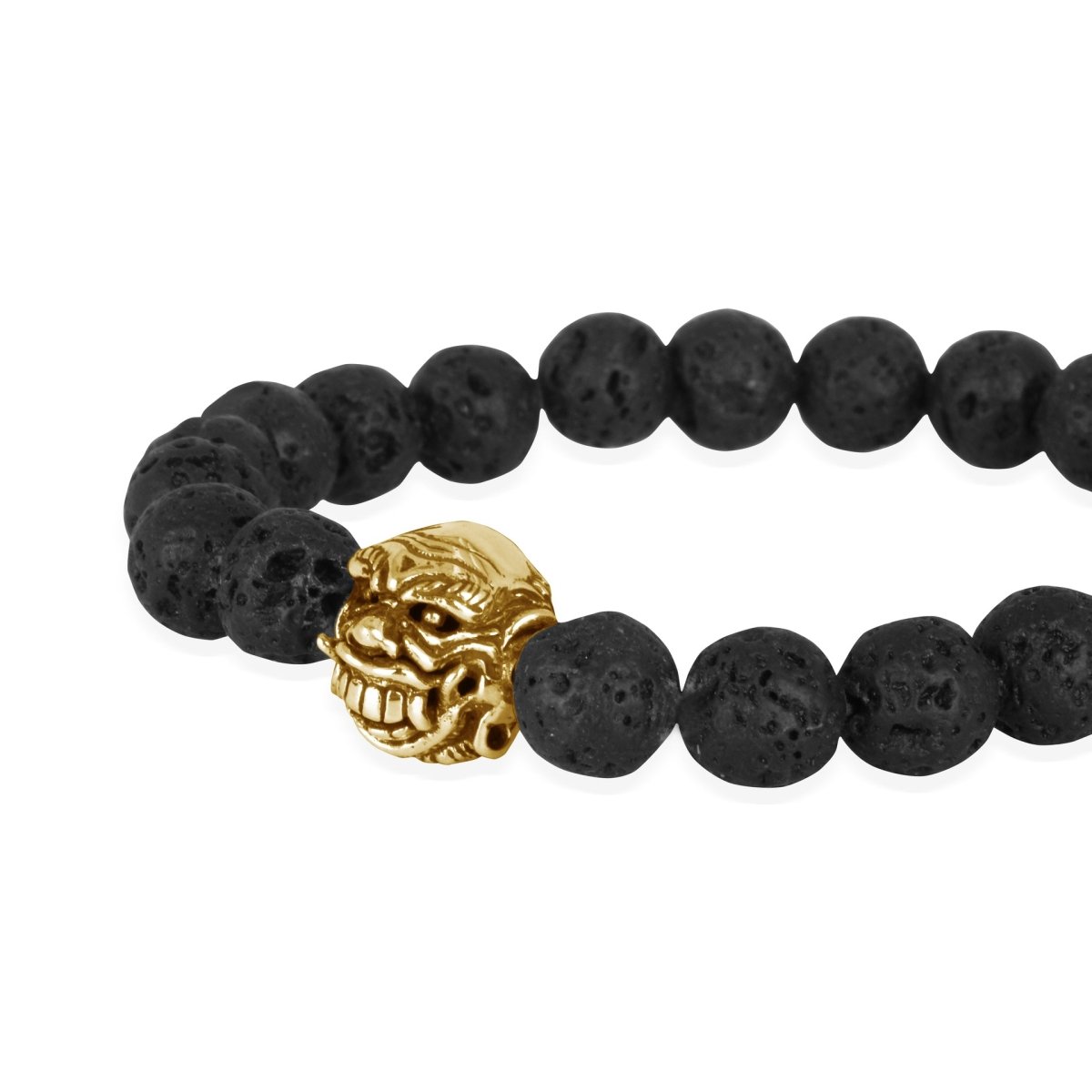 Bracelet Celuluk 21 Beads 8Mm Gold 22K - Love Anchor Bali