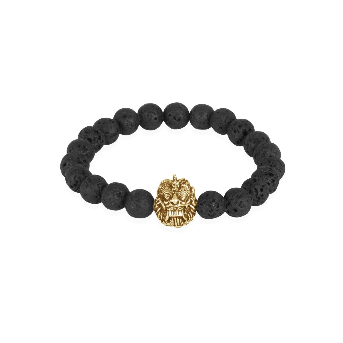 Bracelet Rangda 21 Beads 8Mm Gold 22K - Love Anchor Bali