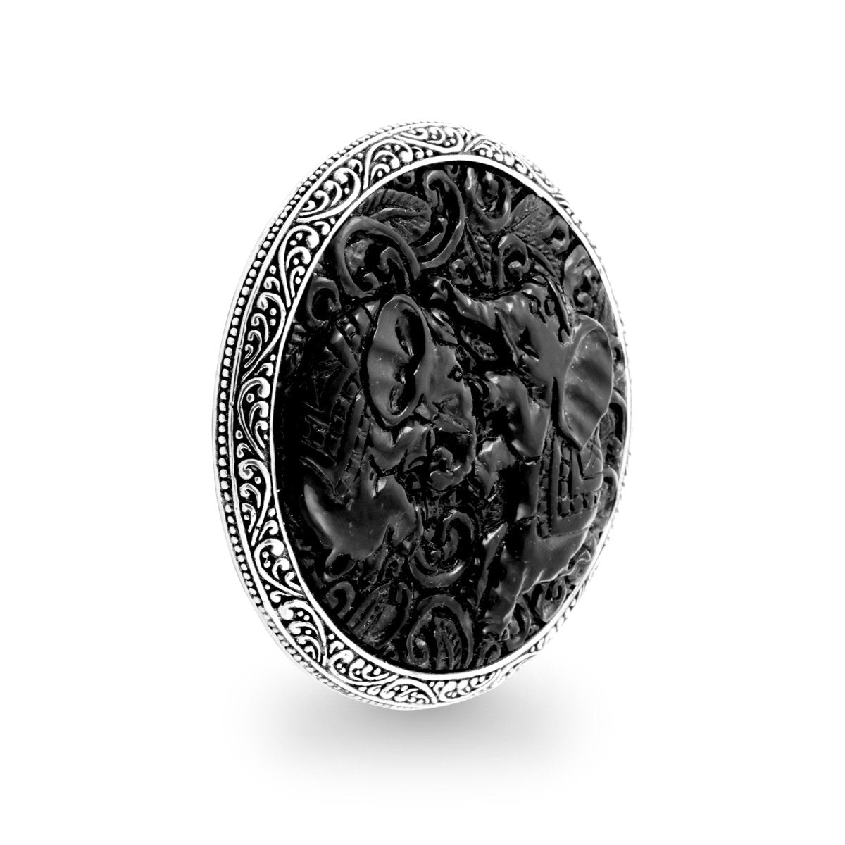 Bross Gajah Silver - Love Anchor Bali