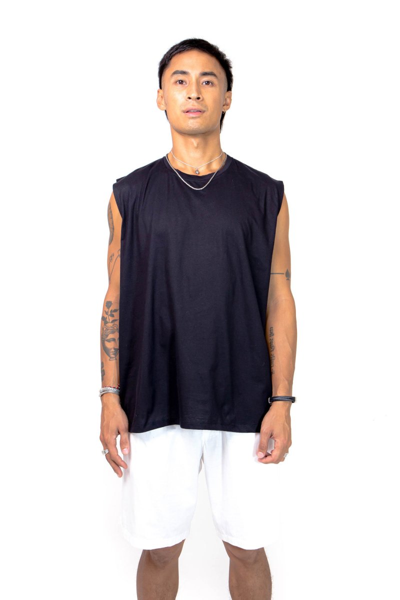 Buduk, Organic Cotton, Singlet - Love Anchor Bali
