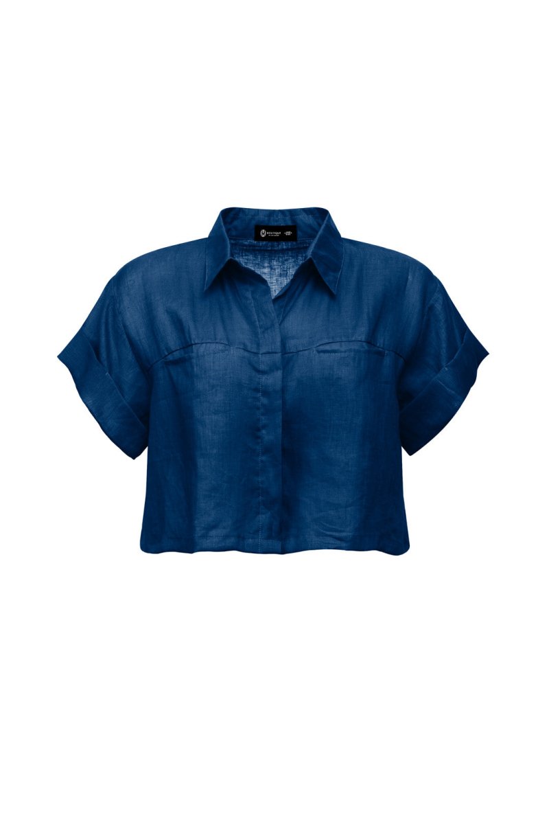 Burmilla, Linen, Top - Love Anchor Bali