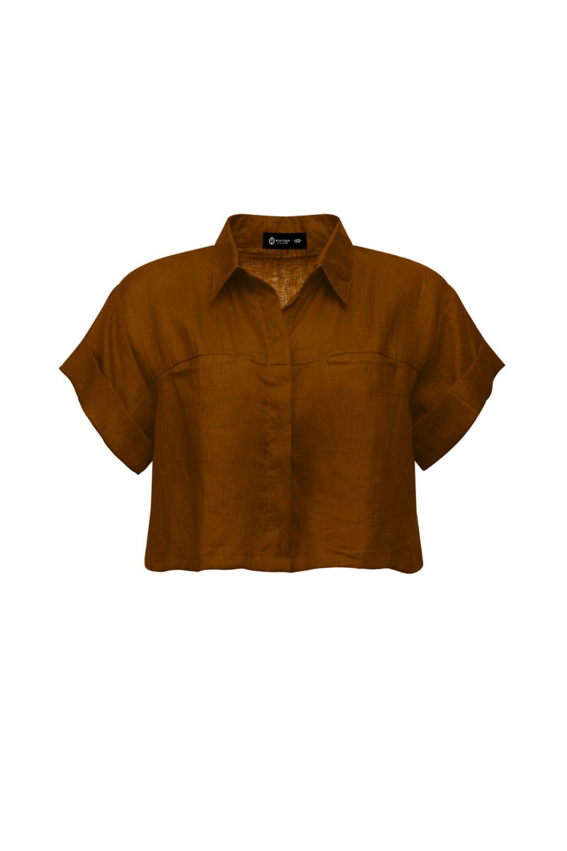 Burmilla, Linen, Top - Love Anchor Bali