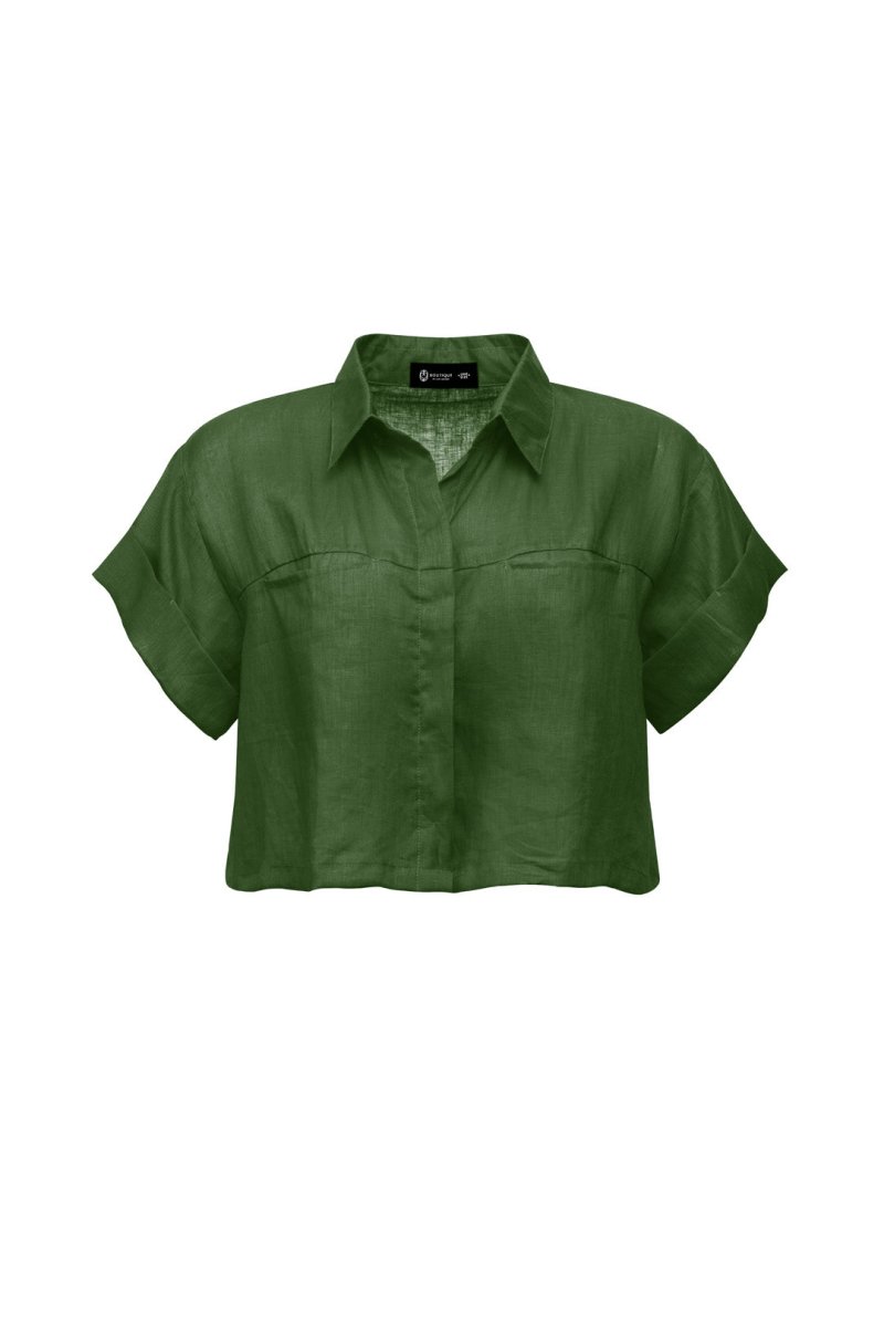 Burmilla, Linen, Top - Love Anchor Bali