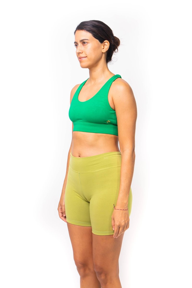 Delima, Bamboo Spandex, Top Sport Yoga - Love Anchor Bali