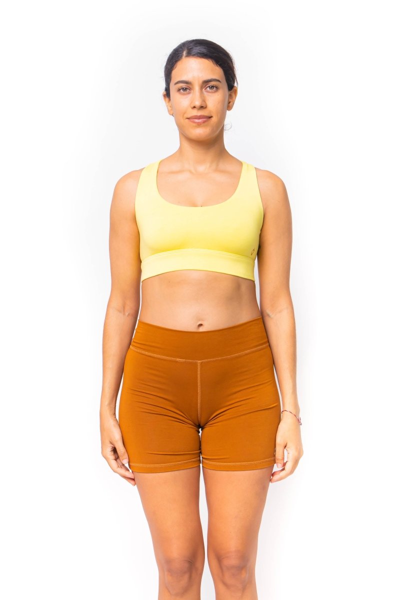 Delima, Bamboo Spandex, Top Sport Yoga - Love Anchor Bali