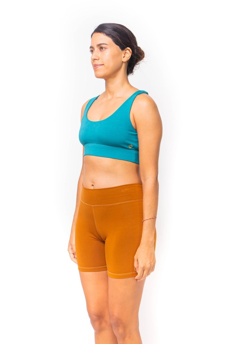 Delima, Bamboo Spandex, Top Sport Yoga - Love Anchor Bali