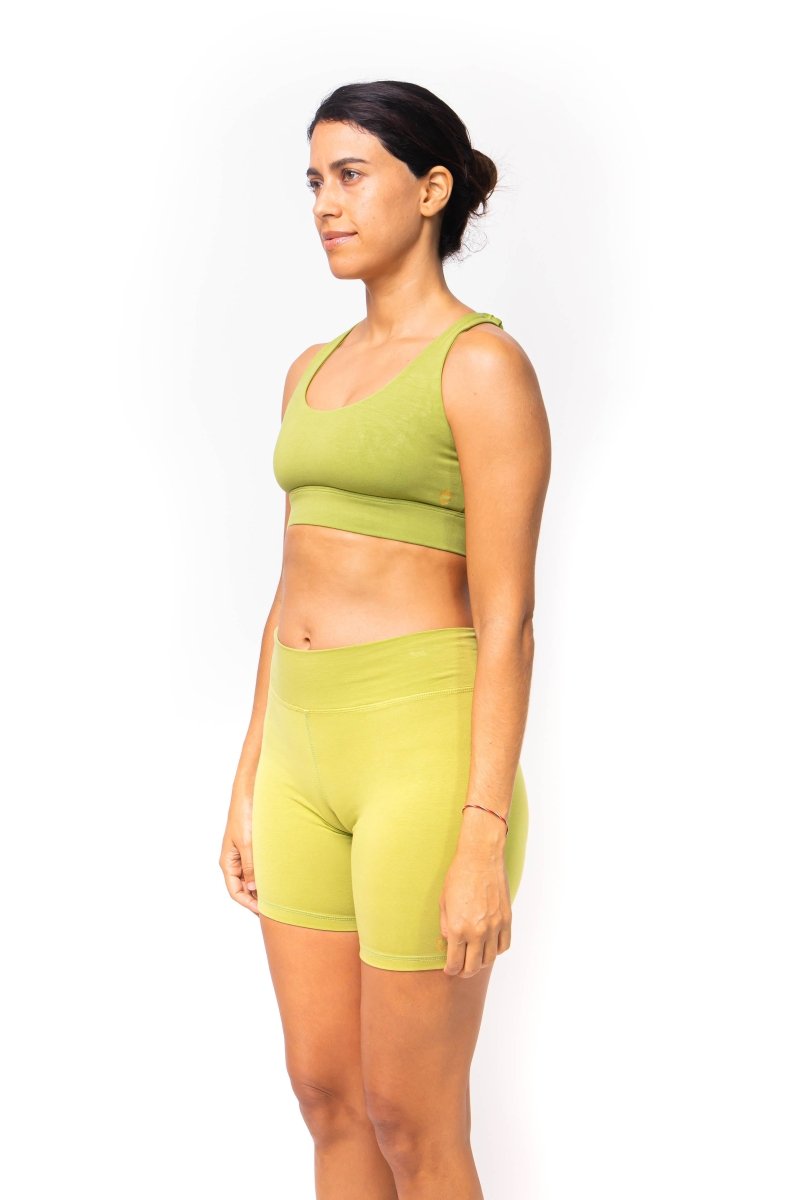Delima, Bamboo Spandex, Top Sport Yoga - Love Anchor Bali