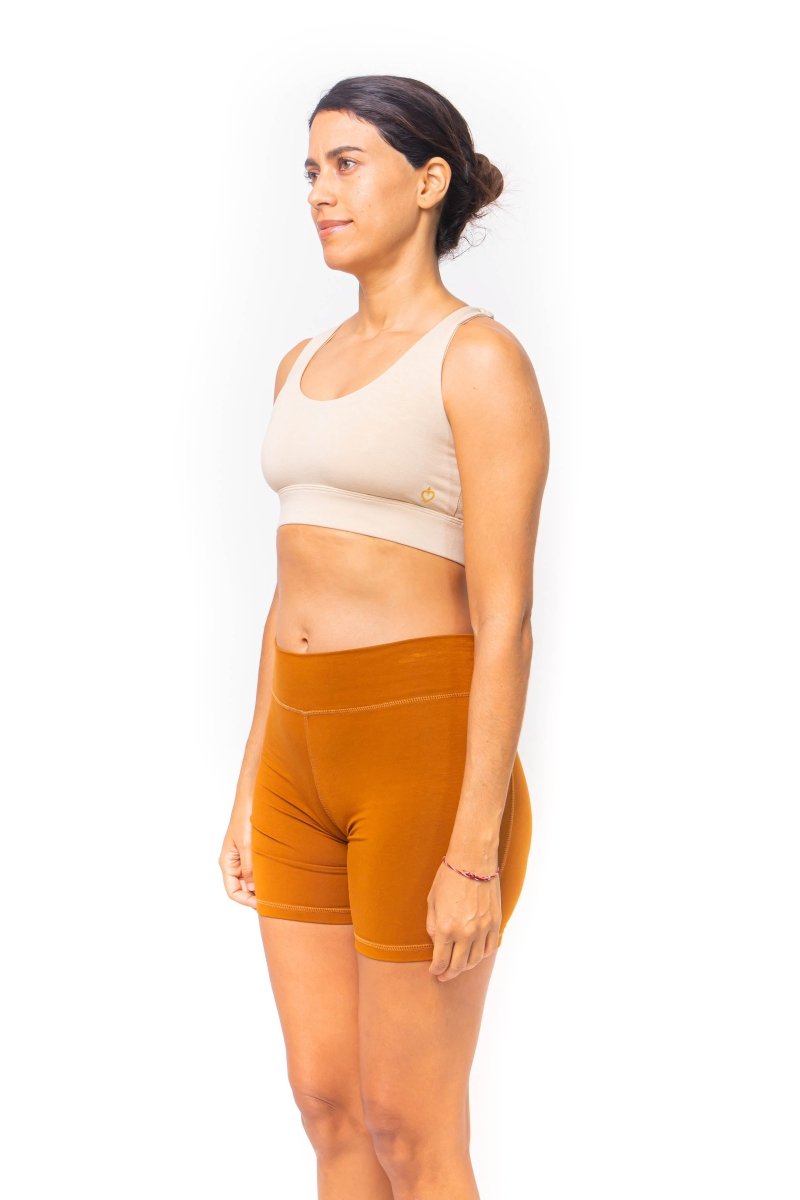 Delima, Bamboo Spandex, Top Sport Yoga - Love Anchor Bali