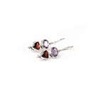 Earring Amethyst Garnet - Love Anchor Bali