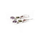 Earring Amethyst Garnet Peridot - Love Anchor Bali