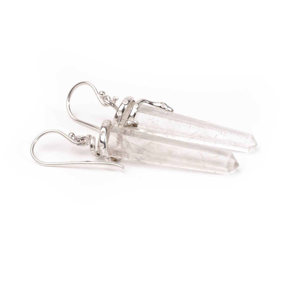 Earring Crystal Clear - Love Anchor Bali
