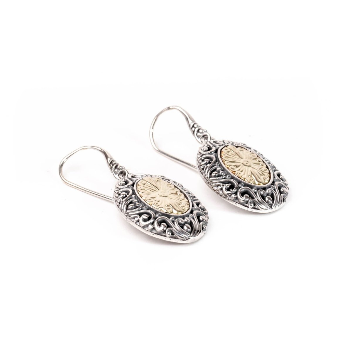 Earring Two Tone Flow - Love Anchor Bali