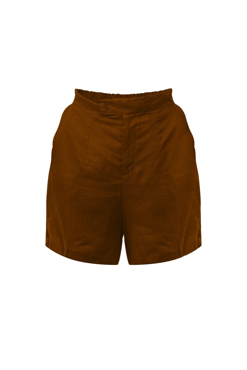 Ekasari, Linen, Short Pant - Love Anchor Bali