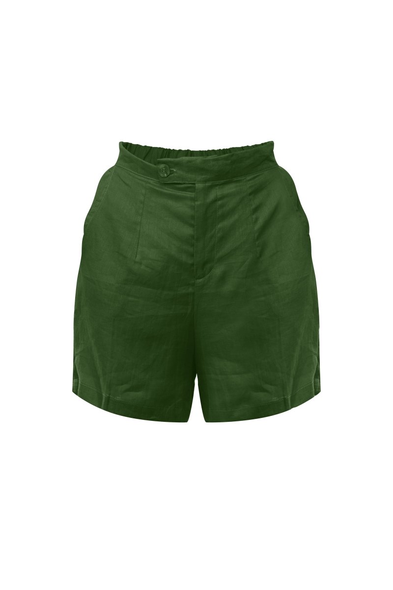 Ekasari, Linen, Short Pant - Love Anchor Bali