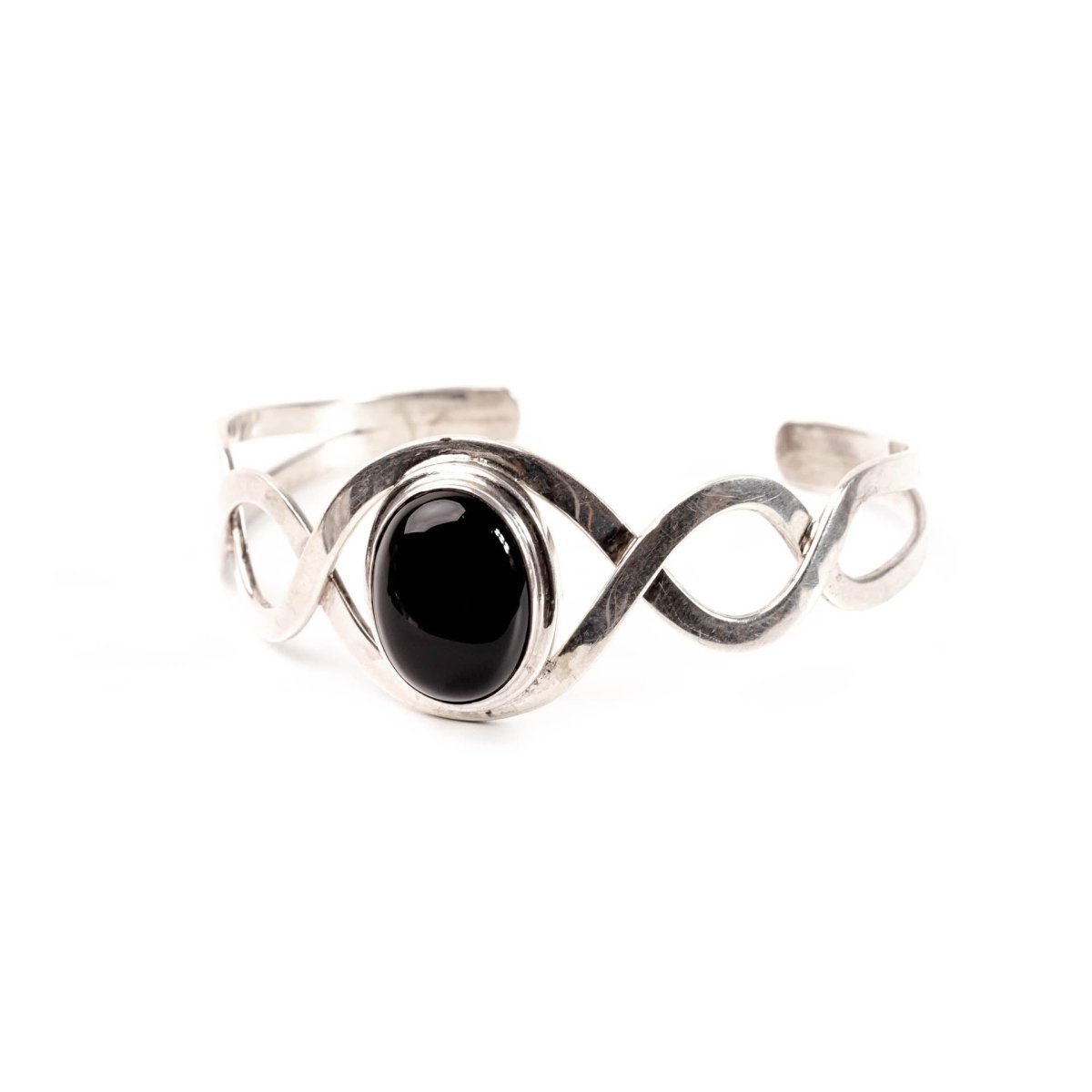 Ende Oval Black Stone - Love Anchor Bali